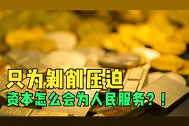 资本的目的是什么？为人民服务吗？只为剥削和压榨。视频封面