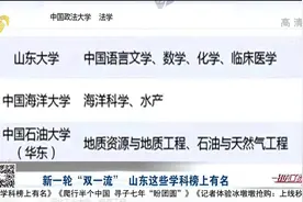 快看！新一轮“双一流”名单公布，山东这些学科和高校榜上有名视频封面