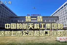 航天科技集团下属的上市公司，让你猜不出它是干啥的视频封面