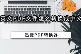 英文PDF文件怎么转换成中文？这样转换超简单视频封面