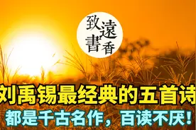 刘禹锡最经典的五首诗，每一首都是千古名作，百读不厌！视频封面