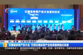 云南省体育产业大会 引领云南体育产业高质量跨越式发展视频封面