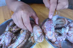 冰鲜皮皮虾和鲜活皮皮虾的终极测验，刀仔教大家这一招，特管用视频封面