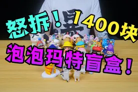 1400元买了20个泡泡玛特盲盒，开箱的一瞬间：我笑得合不拢嘴！视频封面