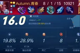 还有人没上王者？这手16.0满评分的孙策，学会秒上分！视频封面
