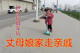 丈母娘家走亲戚，路过嵖岈山转一圈，好多玩具车随便玩，太开心了视频封面