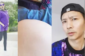 晒蔡少芬巨肚胎动 张晋：阵仗有点儿大哟！视频封面