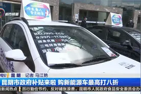 昆明市政府补贴来啦 购新能源车最高打八折视频封面