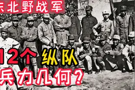 东北野战军共有12个纵队，兵力几何呢？是如何发展的？视频封面