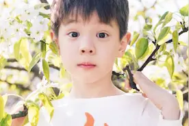 霍思燕儿子嗯哼长大了，单眼皮变双眼皮，网友：中版的“宋仲基”视频封面