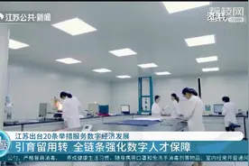 江苏出台20条举措服务数字经济发展，全链条强化数字人才保障视频封面