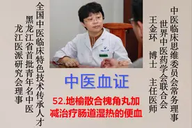 （中医血证）52.地榆散合槐角丸加减治疗肠道湿热的便血视频封面