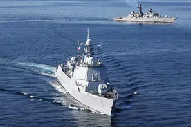 中俄伊军演现场情况曝光，052D在海湾实弹开火，西方叹：史无前例视频封面