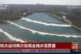 京杭大运河再次实现全线水流贯通视频封面
