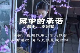 李翊君经典《风中的承诺》曾经在风中对我说永远不离开我视频封面