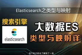 大数据搜索引擎ES，类型与映射详解，理清ES与Lucene的关联视频封面