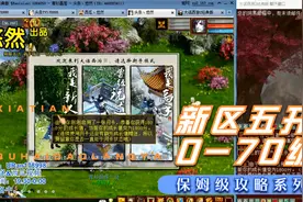 【悠然】大话西游2：保姆级攻略系列一五开搬砖练号，0-70级细节