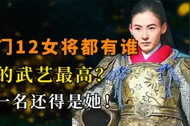 杨门12女将都是谁，究竟谁的武艺最高？第一名绝对发实至名归！视频封面