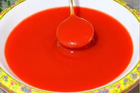番茄酱再也不用买了，自己在家做，味道纯正方法简单，比买的好吃视频封面