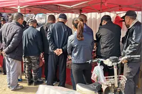 实拍热闹集市，这是在卖啥？吸引这么多人围观，有啥套路？视频封面
