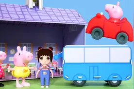 乐乐拆箱：小猪佩奇的校园立体拼图玩具视频封面