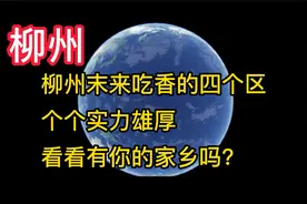 柳州末来吃香的四个区个个实力雄厚看看有你的家乡吗？视频封面