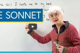英语文学：十四行诗 THE SONNET【高级·莎士比亚】视频封面