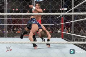 WWE2K肖恩迈克尔斯PKRVD 铁笼逃脱赛 HBK终极下颚粉碎踢秒杀一切视频封面