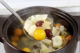 咳嗽、反复咳嗽不断，4种食材1款汤，润肺养肺，止咳化痰！视频封面