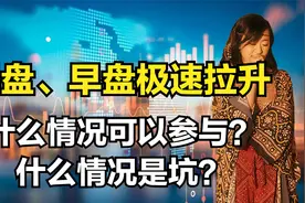 A股尾盘、早盘极速拉升的股票，释放了什么信号？可以参与么？视频封面