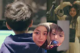 陈妍希和儿子唱歌，5岁小星星奶音萌化人心，正脸曝光酷似陈晓视频封面