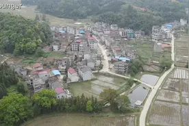 航拍江西省丰城市淘沙镇农村视频封面