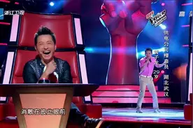 好声音：黄子龙模仿张学友唱《吻别》，刚一开口，哈林就笑抽了！