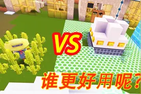 迷你世界：妮妮做了简易刷怪塔，再把稻草人陷阱修好，谁更好用呢