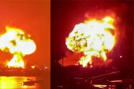 英国一工厂发生巨大爆炸，蘑菇云形火球直冲上天，宛如世界末日视频封面