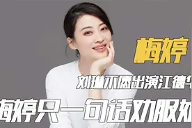刘琳得知自己出演江德华，百般不愿意，谁料梅婷一句话劝服她！视频封面