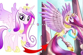 小马宝莉宇宙公主大变身，变身后的她真是美轮美奂！视频封面