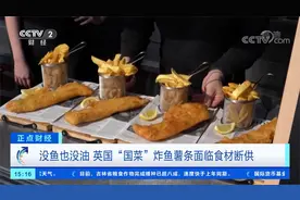 没鱼也没油 英国“国菜”炸鱼薯条面临食材断供视频封面