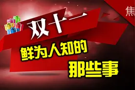 《双十一，那些鲜为人知的事儿》时长24分钟视频封面