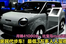 代步买菜首选的三款车！最低3万多月销41000台，家家户户都买得起视频封面