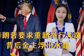 果然不简单，特朗普要求重新举行大选，背后金主浮出水面视频封面