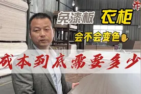 卧室用免漆板做衣柜，成本到底需要多少钱，变色问题怎么解决视频封面