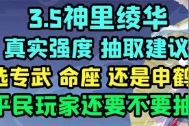 【原神】全网最全！3.5神里绫华真实强度抽取建议深入解析视频封面