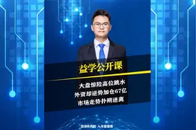 大盘惊险高位跳水，外资却逆势加仓67亿，市场走势扑朔迷离？视频封面