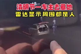 清明节一车主去墓地，雷达显示周围都是人，然而真实一人都没！视频封面