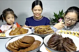 星妈做了满满一大锅卤菜，做法简单，香飘满屋，一家人吃得好过瘾视频封面