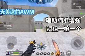 天意解说：赏金送的普通AWM，瞬狙辅助瞄准真强视频封面