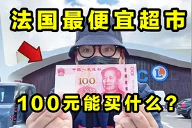 100元能在法国最便宜超市买什么？1根法棍只要0.35！视频封面