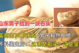 山东男子海边捡到一块石头，专家鉴定后：这哪是石头？这是1.5亿视频封面