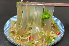 手工粉皮的制作方法，Q弹爽滑，健康无添加，3分钟搞定视频封面